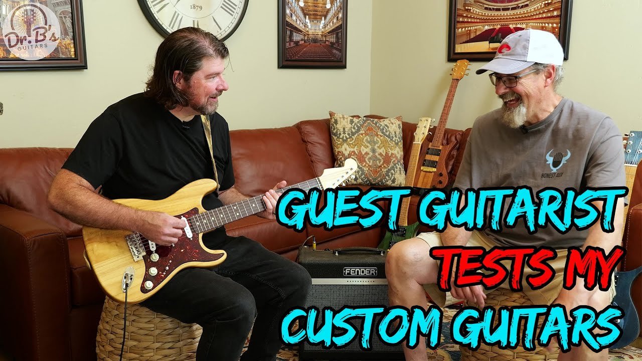 Custom Therapeutic Guitars Tested by a Professional!