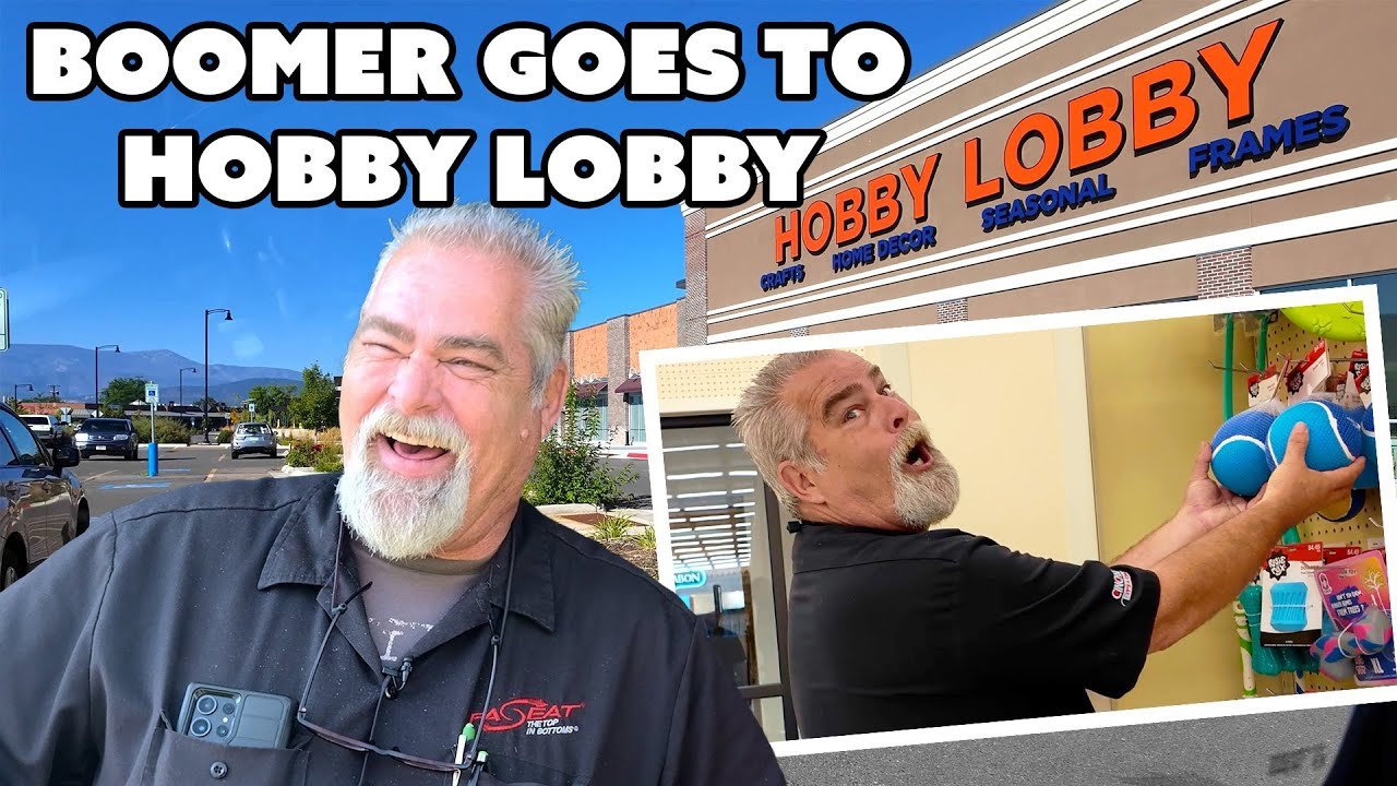 Boomer Upholsterer Goes to Hobby Lobby