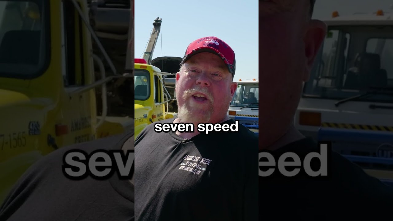 We have a seven-speed manual tow truck that handles mountain rescues for you with ease.