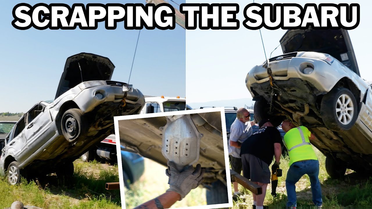 Back to Work 7 Days Post-Surgery - Catalytic Converter Removal & Scrap Prep